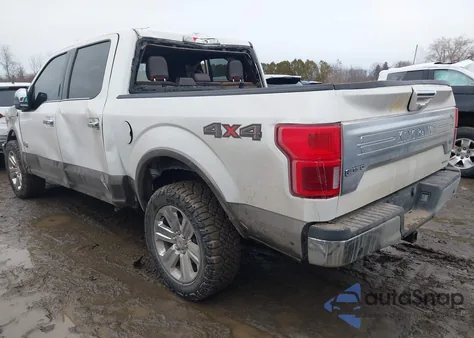 2018 Ford F-150 King Ranch z USA, uszkodzony, nr VIN 1FTEW1EG1JFE34202